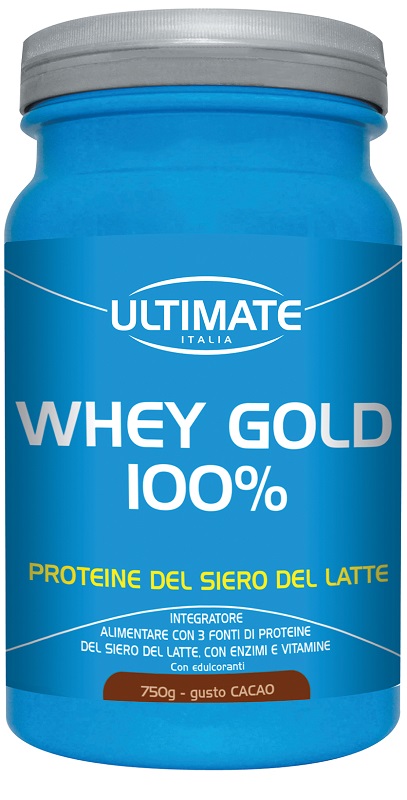 WHEY GOLD 100 % CACAO 750 G 1 PEZZO - Farmaunclick.it