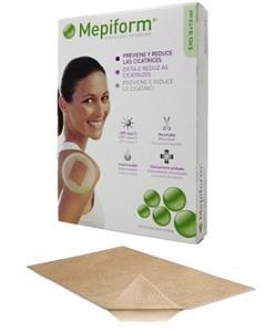 MEDICAZIONE MEPIFORM ATRAUMATICA PER CICATRICI E CHELOIDI NON STERILE 4X30CM 5 PEZZI - Farmaunclick.it