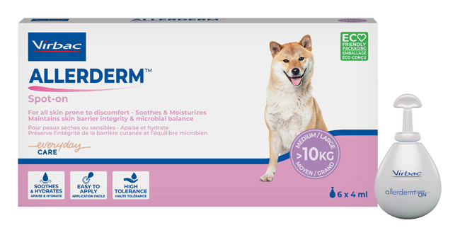 ALLERDERM SPOT ON CANI SUPERIORI A 10 KG 6 PIPETTE 4 ML - Farmaunclick.it