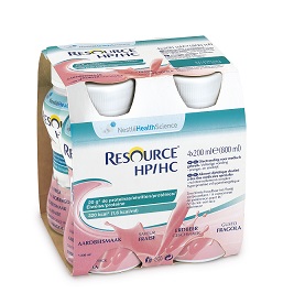RESOURCE HP/HC FRAGOLA 4 BOTTIGLIE 200 ML - Farmaunclick.it