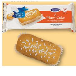 BONONIA PLUMCAKE CON GRANELLA DI ZUCCHERO SENZA GLUTINE 6 X 37 G - Farmaunclick.it