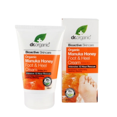 DR ORGANIC MANUKA HONEY MIELE DI MANUKA FOOT HEEL CREAM CREMA PIEDI 125 ML - Farmaunclick.it