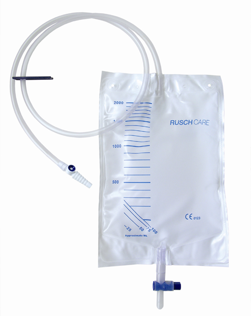 SACCA DI DRENAGGIO LETTO PER INCONTINENZA 2000ML IN PVC CON VALVOLA DI NON RITORNO E SCARICO STERILE CON TUBO DI RACCORDO 120CM 1 PEZZO RIUTILIZZABILE - Farmaunclick.it