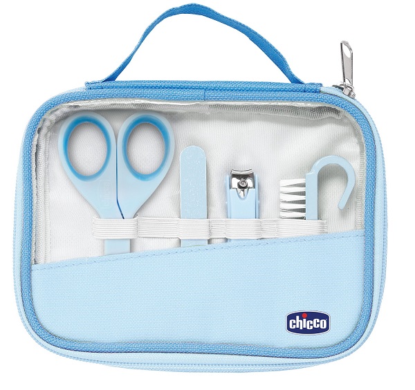 CHICCO SET UNGHIE BAMBINO AZZURRO-VERDE - Farmaunclick.it