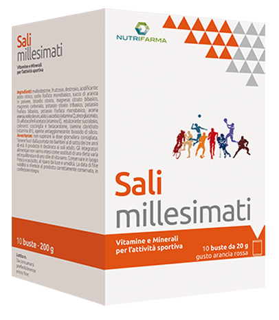 SALI MILLESIMATI 10 BUSTINE 20 G - Farmaunclick.it