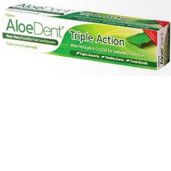 ALOEDENT DENTIFRICIO TRIPLA AZIONE CON ALOE VERA E COENZIMA Q10 100 ML - Farmaunclick.it