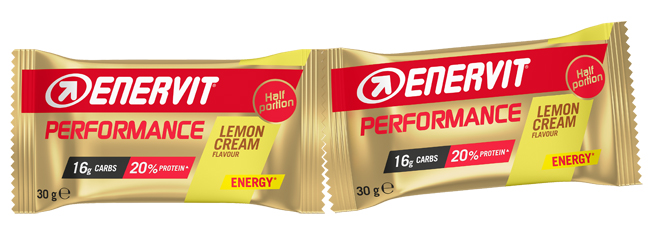 ENERVIT PS DOUBLE LEMON CREAM 2 MEZZE PORZIONI BOX 1 BARRETTA - Farmaunclick.it
