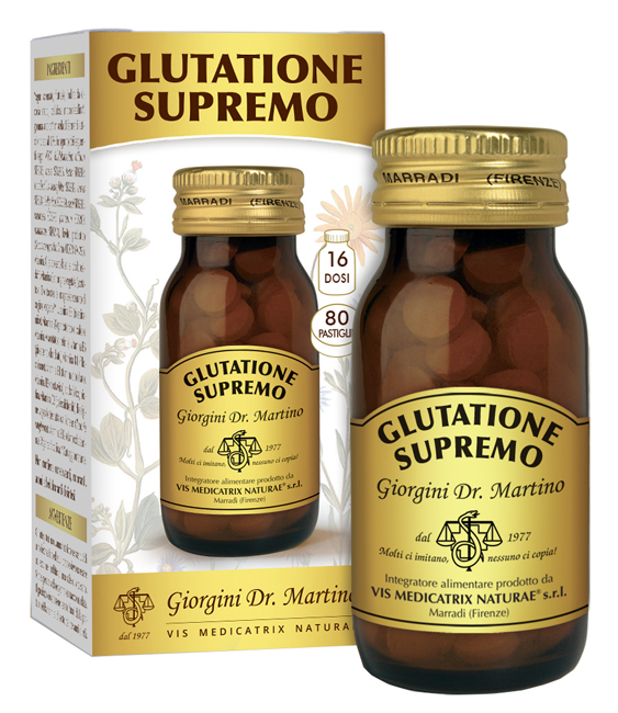 GLUTATIONE SUPREMO 80 PASTIGLIE - Farmaunclick.it