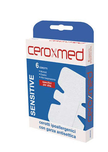 CEROTTO CEROXMED SENSITIVE FLEX SPECIFICO DITA 6 PEZZI - Farmaunclick.it