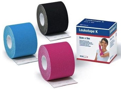 BENDA ADESIVA LEUKOTAPE K PER TAPING FISIOTERAPICO LARGHEZZA 5 CM LUNGHEZZA 5 M COLORE ROSA IN ROTOLO - Farmaunclick.it
