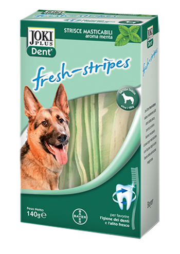 JOKI DENT FRESH-STRIPES 140 G PER CANI DI TAGLIA PICCOLA E MEDIA - Farmaunclick.it