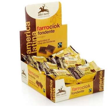 BISCOTTO DI FARRO E CIOCCOLATO FONDENTE BIO FAIRTRADE 28 G - Farmaunclick.it