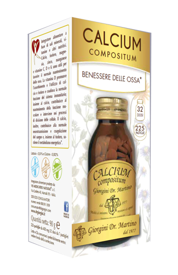 CALCIUM COMPOSITUM 225 PASTIGLIE - Farmaunclick.it