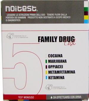 FAMILY DRUG TEST 5 URINE - Farmaunclick.it
