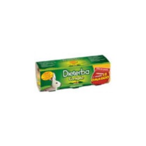 DIETERBA OMOGENEIZZATO CONIGLIO 3 PEZZI 80 G - Farmaunclick.it