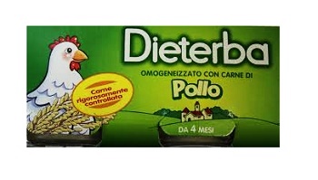 DIETERBA OMOGENEIZZATO POLLO 3 PEZZI 80 G - Farmaunclick.it