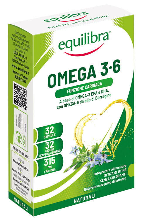 OMEGA 3-6 32 PERLE - Farmaunclick.it