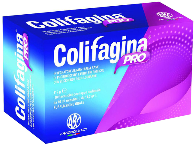 COLIFAGINA PRO 10 FLACONCINI TAPPO SERBATOIO - Farmaunclick.it
