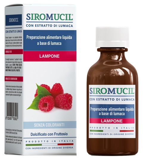 SIROMUCIL PREPARATO ALIMENTARE CON ESTRATTO DI LUMACA AL LAMPONE 150 ML - Farmaunclick.it
