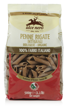 PENNE 100% FARRO INTEGRALE BIO 500 G - Farmaunclick.it