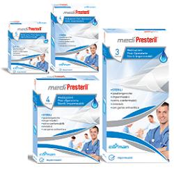 MEDICAZIONE MEDIPRESTERIL POST OPERATORIA IMPERMEABILE STERILE 7,5X10CM 4 PEZZI - Farmaunclick.it