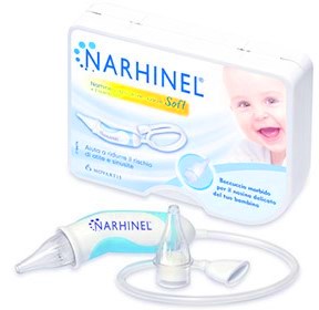ASPIRATORE NASALE NARHINEL SOFT 1 PEZZO + 2 RICAMBI - Farmaunclick.it