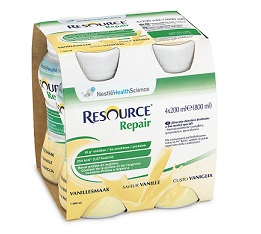 RESOURCE REPAIR VANIGLIA 4 BOTTIGLIE 200 ML - Farmaunclick.it