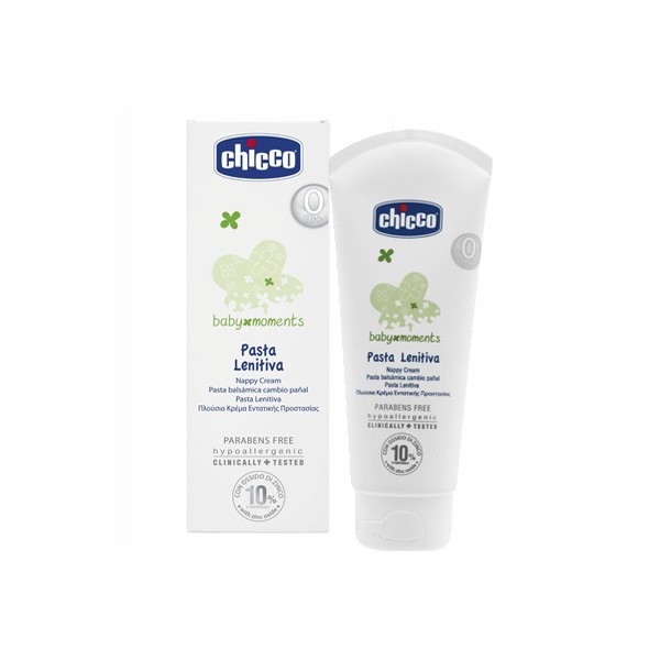 CHICCO COSMETICI BABY MOMENTS PASTA LENITIVA 100 ML - Farmaunclick.it