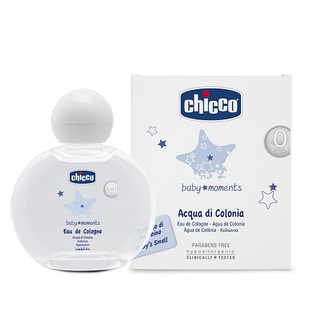 CHICCO COSMETICI BABY MOMENTS ACQUA PROFUMATA 100 ML - Farmaunclick.it