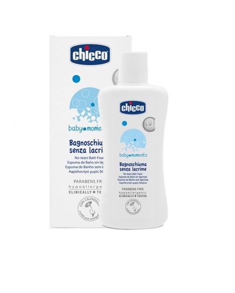 CHICCO COSMETICI BABY MOMENTS BAGNOSCHIUMA 200 ML - Farmaunclick.it