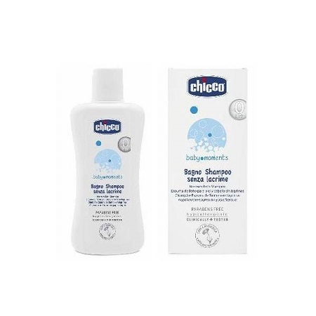 CHICCO COSMETICI BABY MOMENTS BAGNOSHAMPOO 200 ML - Farmaunclick.it