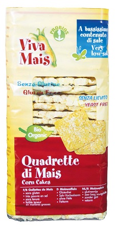 VIVA MAIS QUADRETTE DI MAIS SENZA SALE E SENZA LIEVITO 130 G - Farmaunclick.it