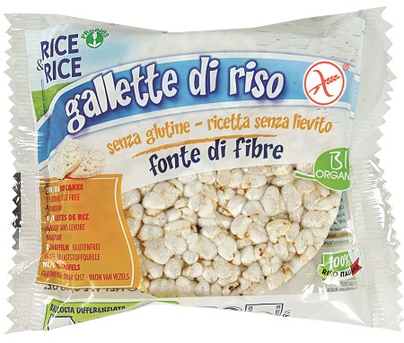 RICE&RICE GALLETTE DI RISO CON SALE DUOPACK 13 G SENZA LIEVITO - Farmaunclick.it