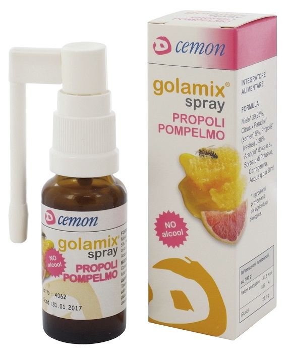 GOLAMIX SPRAY - PROPOLI POMPELMO 20 ML - Farmaunclick.it