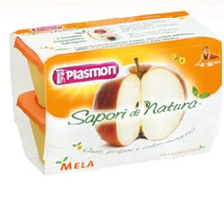 PLASMON SAPORI DI NATURA OMOGENEIZZATO MELA 100 G X 4 PEZZI - Farmaunclick.it