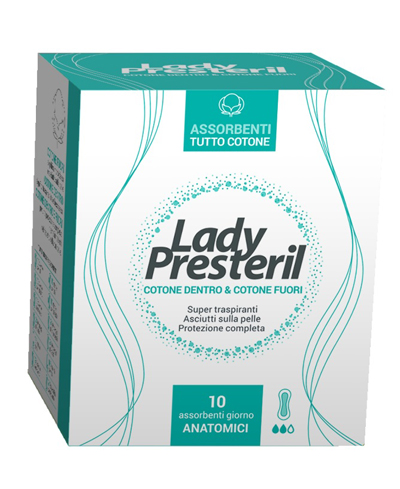 LADY PRESTERIL ANATOMICO POCKET 10 PEZZI - Farmaunclick.it
