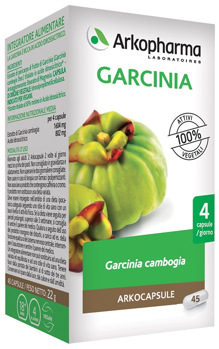 ARKO CAPSULE GARCINIA CAMB 45 CAPSULE - Farmaunclick.it
