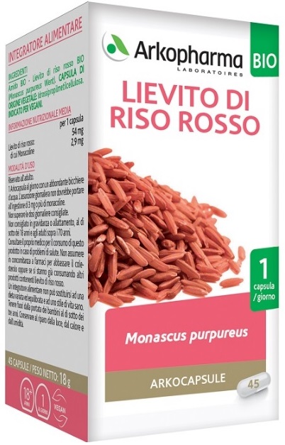 ARKO CAPSULE LIEV RISO ROSSO 45 CAPSULE - Farmaunclick.it