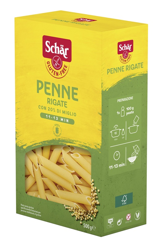 SCHAR PENNE RIGATE 500 G - Farmaunclick.it
