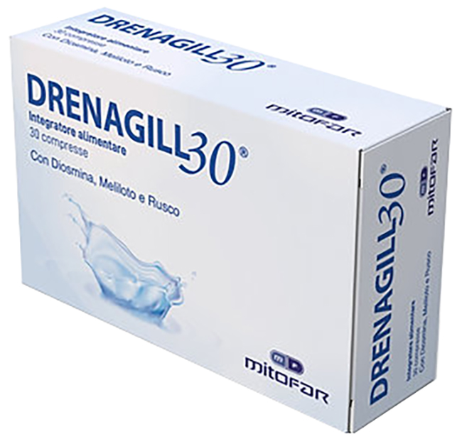 DRENAGILL 30 30 COMPRESSE - Farmaunclick.it
