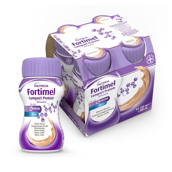 FORTIMEL COMPACT PROTEIN CAFFE' 4 X 125 ML - Farmaunclick.it