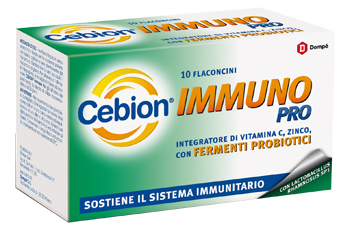 CEBION IMMUNO PRO 10 FLACONCINI 10 ML - Farmaunclick.it
