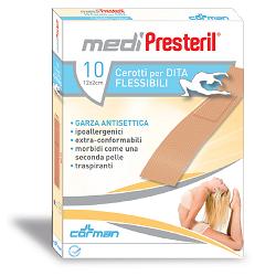 CEROTTO MEDIPRESTERIL DITA FLESSIBILE E RESISTENTE 10 PEZZI - Farmaunclick.it