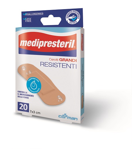 CEROTTO MEDIPRESTERIL RESISTENTI MINI 2 FORMATI 20 PEZZI - Farmaunclick.it