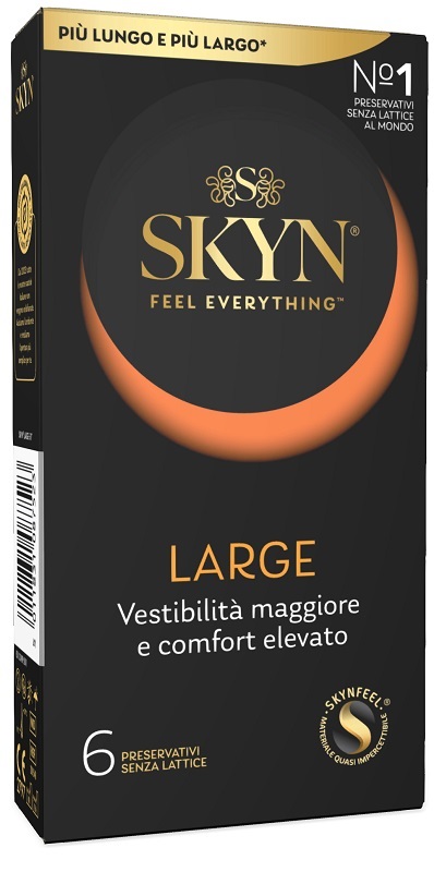 PROFILATTICO ANSELL AKUEL SKYN LARGE B 6 PEZZI - Farmaunclick.it