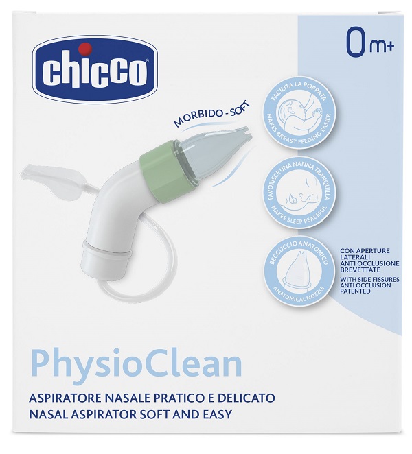 ASPIRATORE NASALE CHICCO PHYSIOCLEAN - Farmaunclick.it