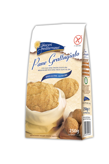 PIACERI MEDITERRANEI PANE GRATTUGGIATO SENZA GLUTINE 250 G - Farmaunclick.it