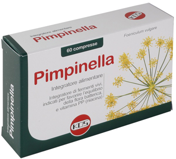 PIMPINELLA INTEGRATORE ALIMENTARE PER APPARATO DIGERENTE 60 COMPRESSE SCATOLA 48 G - Farmaunclick.it