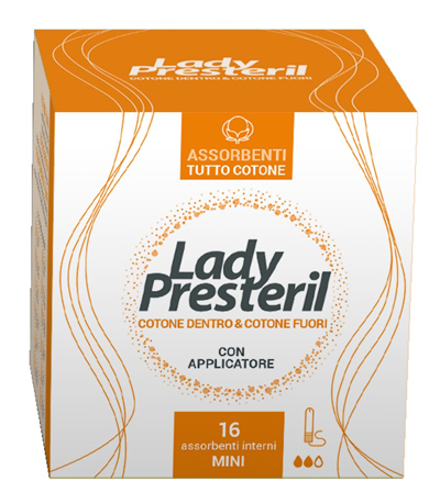 LADY PRESTERIL ASSORBENTI INTERNI MINI 16 PEZZI - Farmaunclick.it