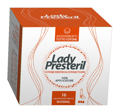 LADY PRESTERIL ASSORBENTI INTERNI NORMAL 16 PEZZI - Farmaunclick.it